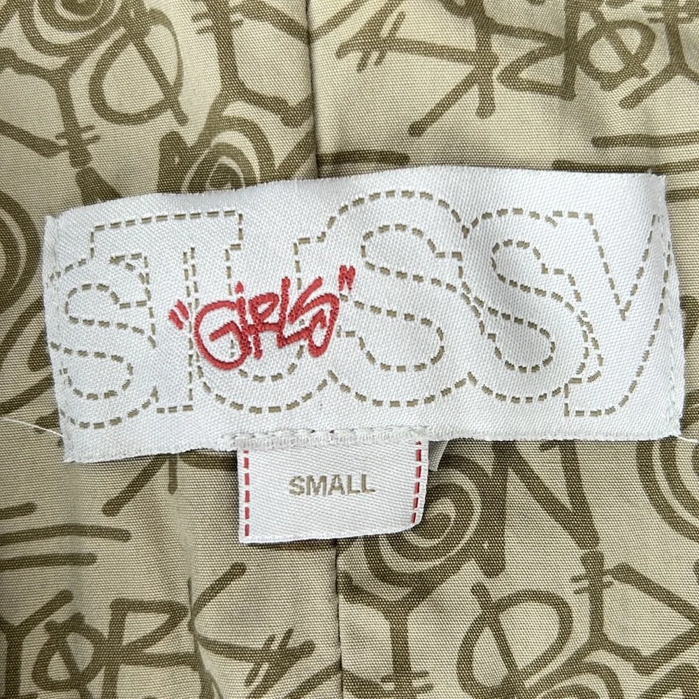 🎯RARE Stussy Military Style Jacket Gray Size Small - Picture 12 of 14